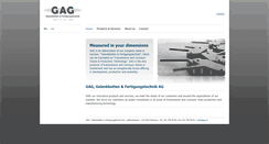 Desktop Screenshot of gag.ch