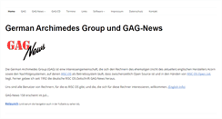 Desktop Screenshot of gag.de