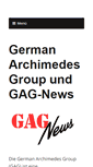 Mobile Screenshot of gag.de