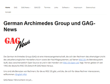 Tablet Screenshot of gag.de